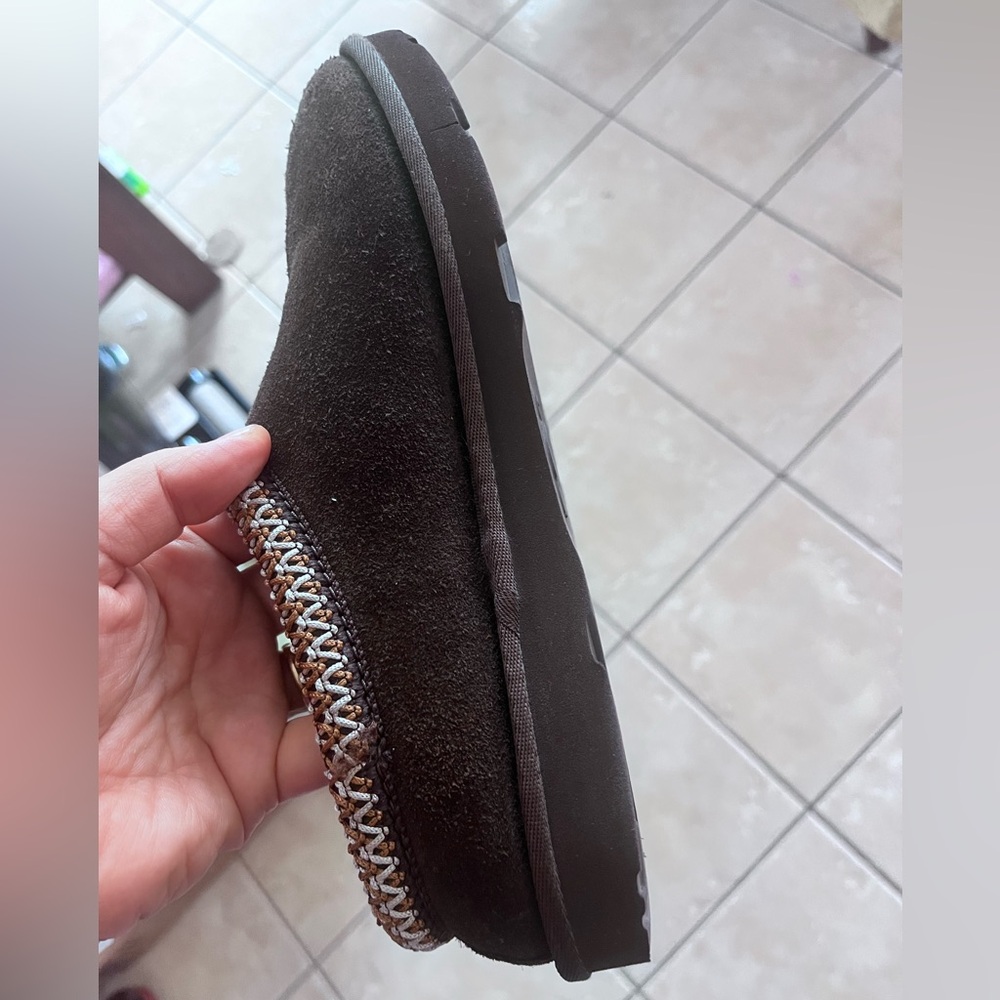 Dusted Cocoa Ugg Tasman Slippers Sz 6 - Picture 9 of 10